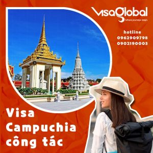 Công ty làm visa Campuchia công tác